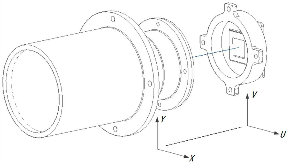 Device and method for testing thermal stability of optical axis of optical lens