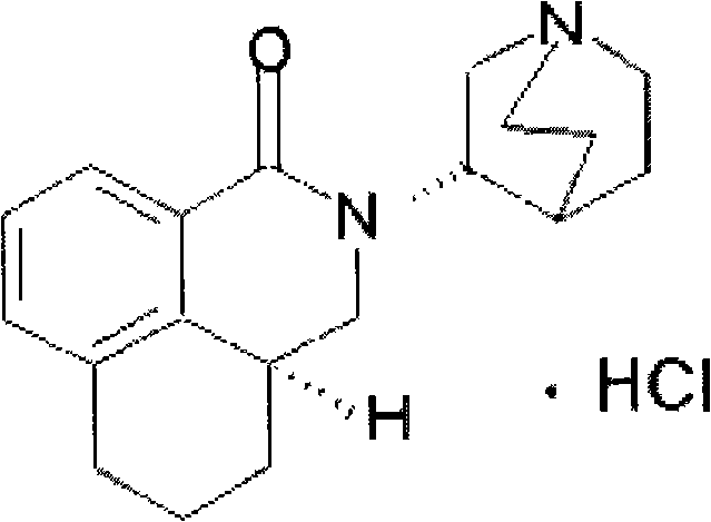 Preparation method of palonosetron and palonosetron hydrochloride and injection