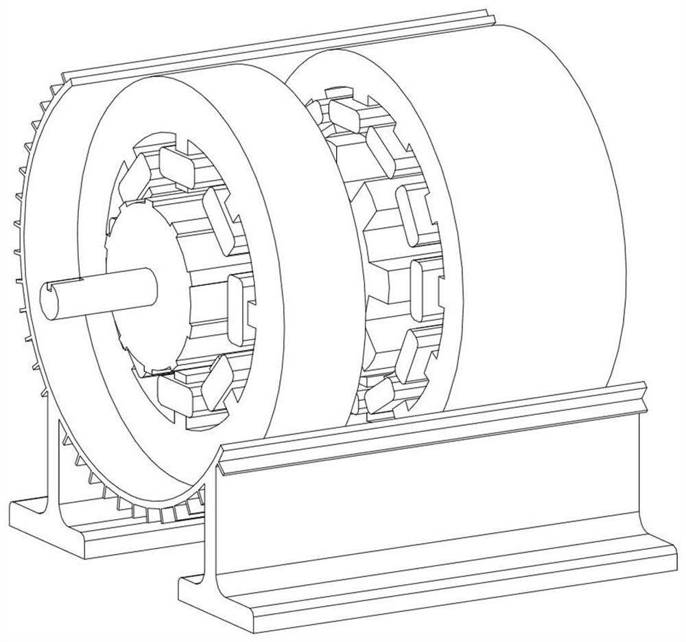 Permanent magnet reluctance cascade generator control system and control method thereof