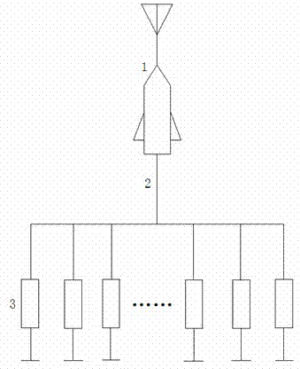 Heating device capable of leading thunder and lightning