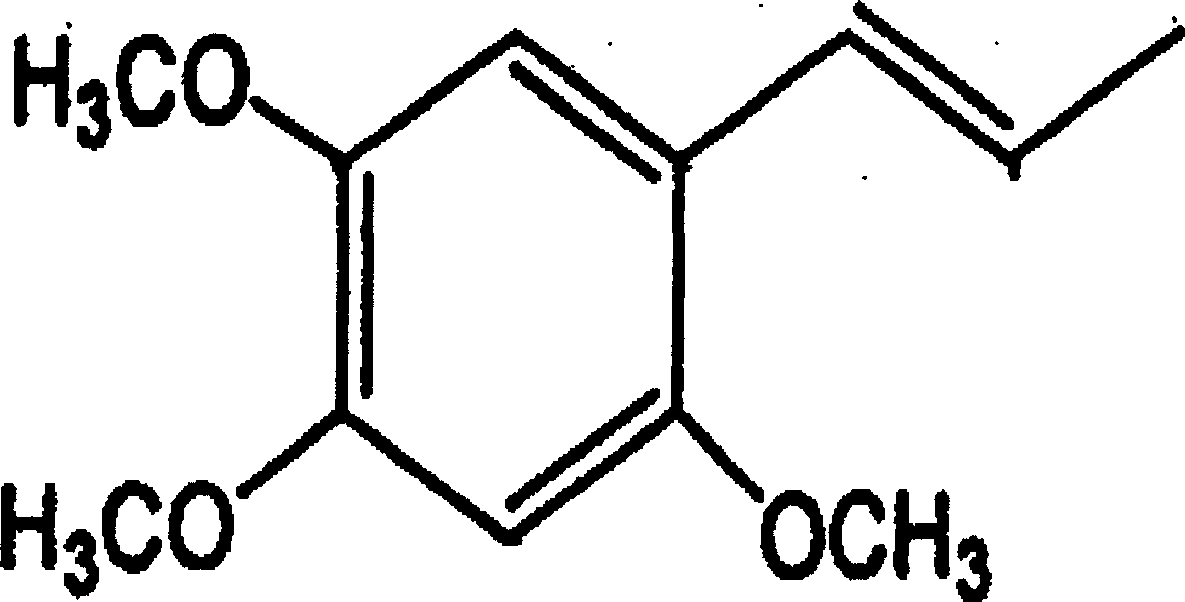 Dry asarol emulsion and its prepn and application