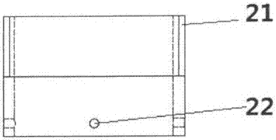 Polar region deep ice layer drilling ice scrap salvaging barrel with continuous vibration function