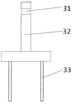 Polar region deep ice layer drilling ice scrap salvaging barrel with continuous vibration function