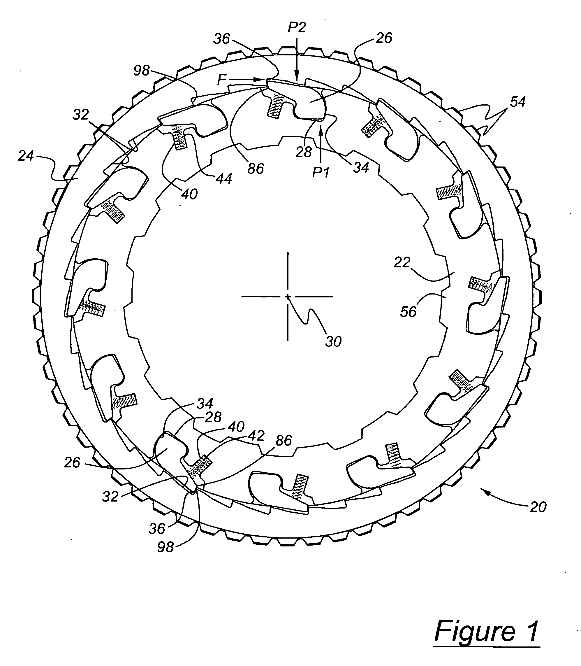 Overrunning clutch