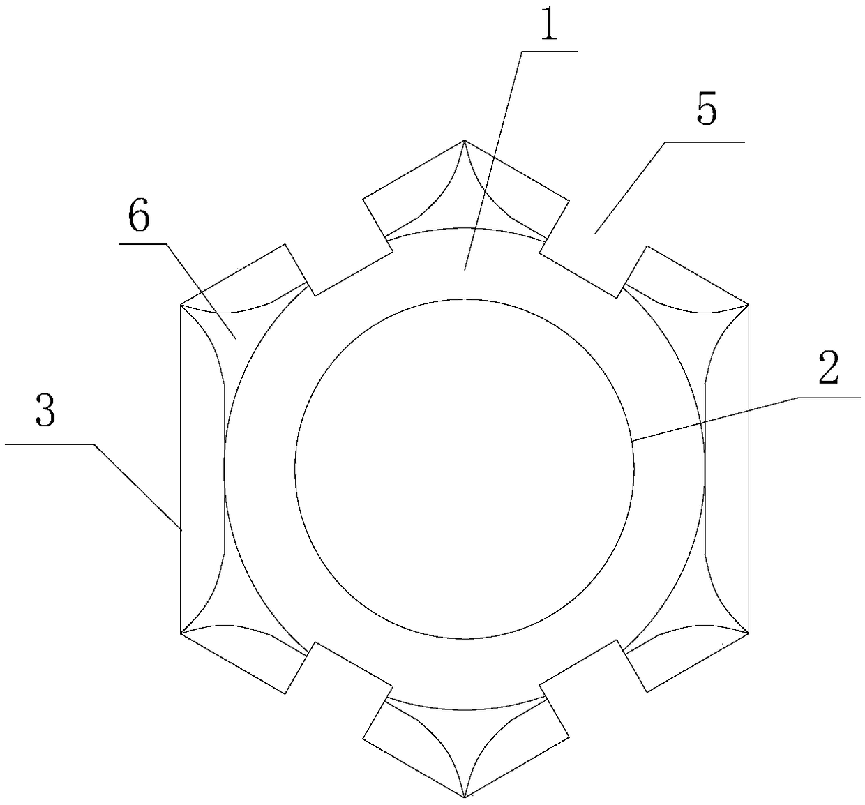 Distance limiting nut