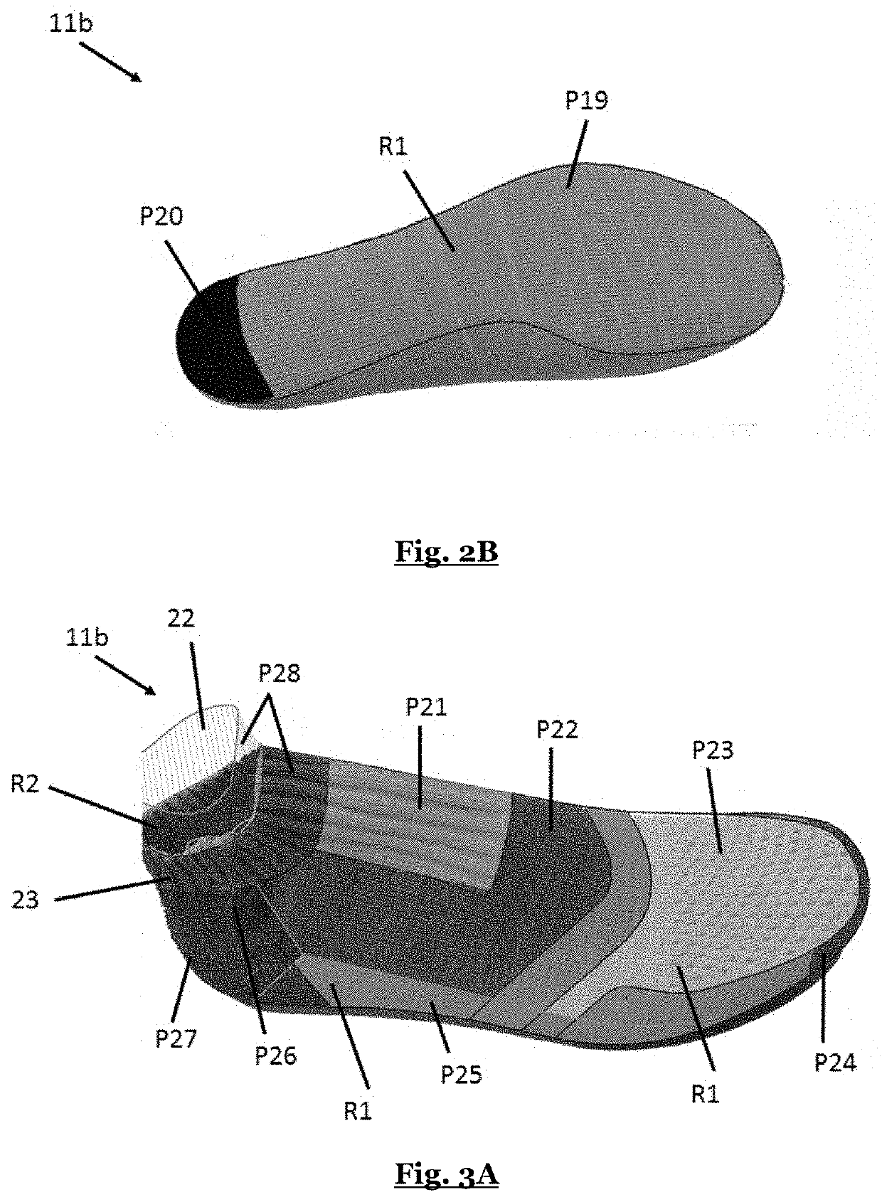 Three-dimensional shoe