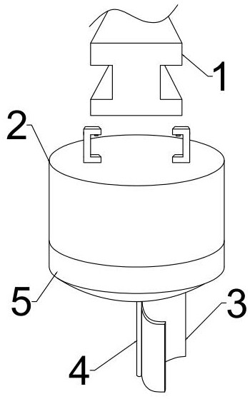 Rail robot inspection system for top of aluminum oxide decomposing tank or settling tank