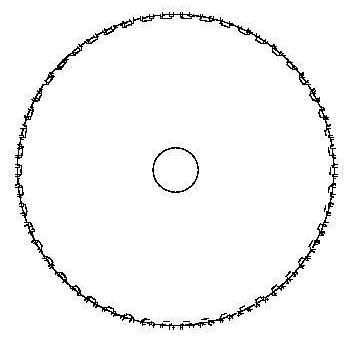 Stepping motor vibration reduction rotor