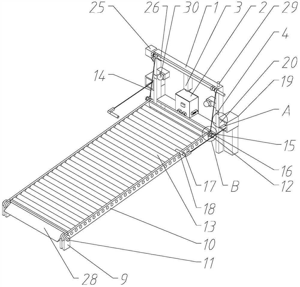 Charging pile parking space anti-occupation monitoring system and use method thereof