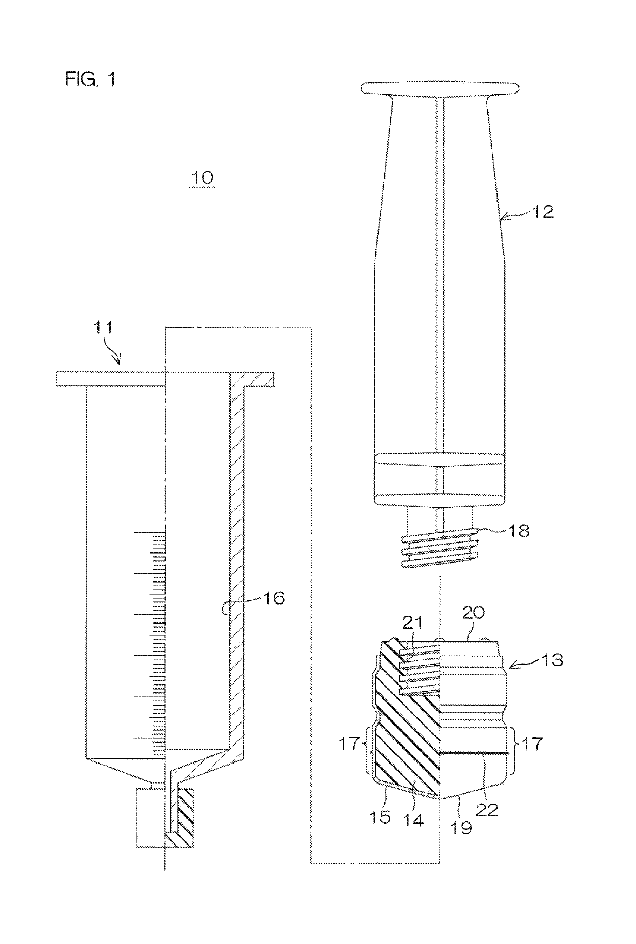 Medical syringe