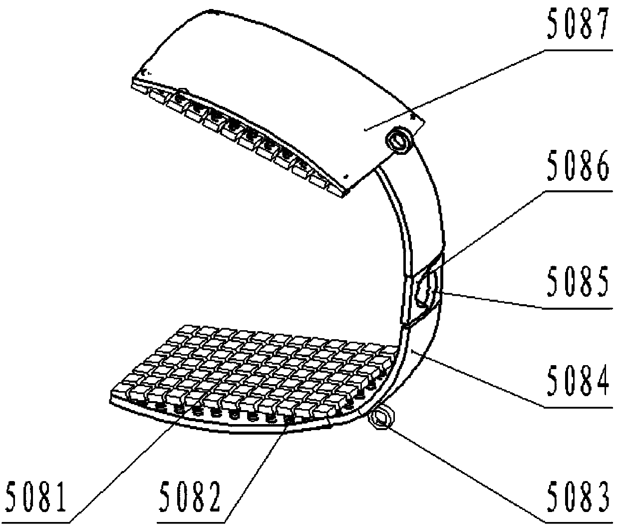 Flexible tomato picking end actuator and corresponding picking mechanism and method