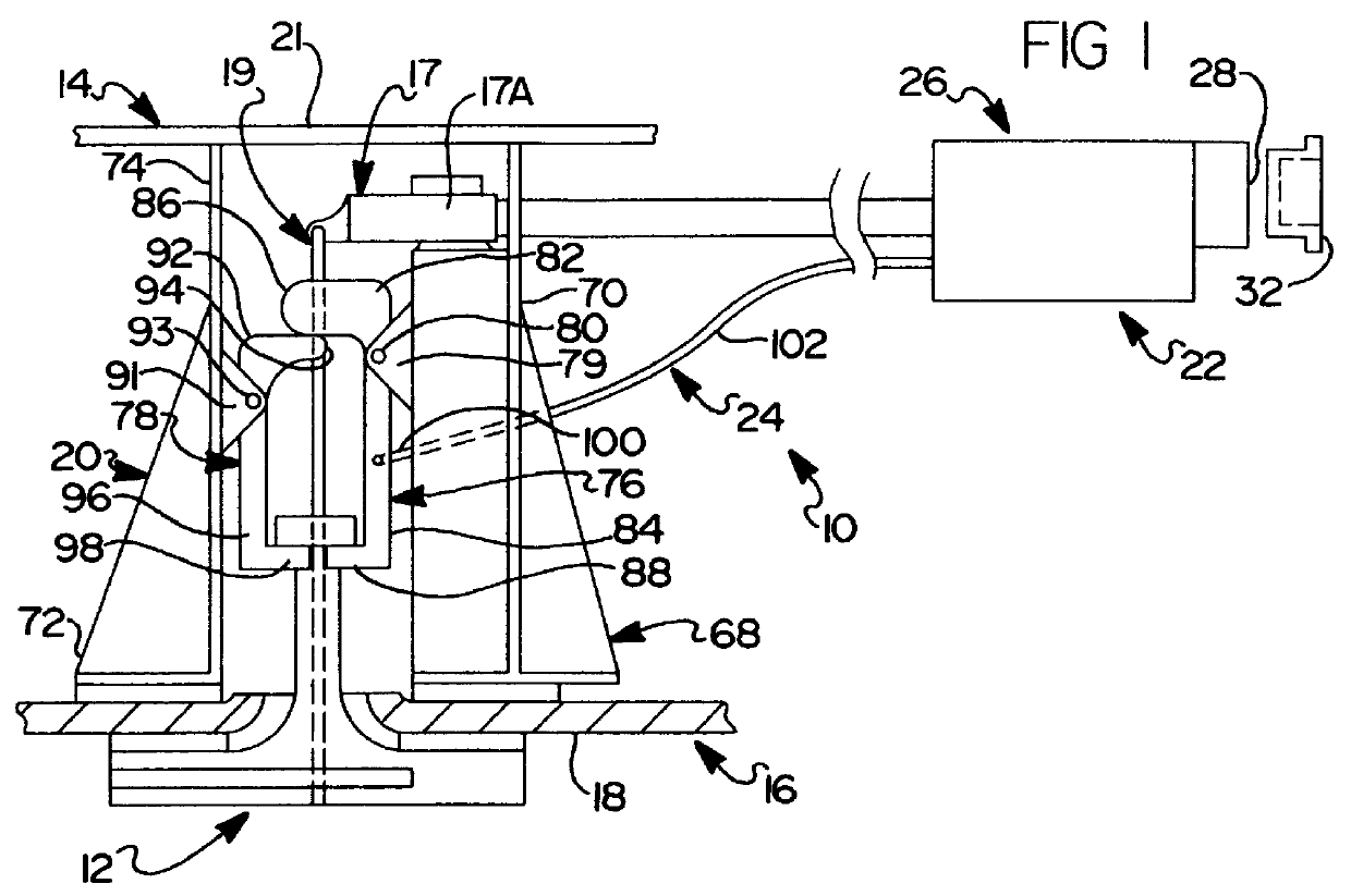 Corrosion resistant spare tire storage and retrieval system and safety latch assembly for a vehicle, and method of using same