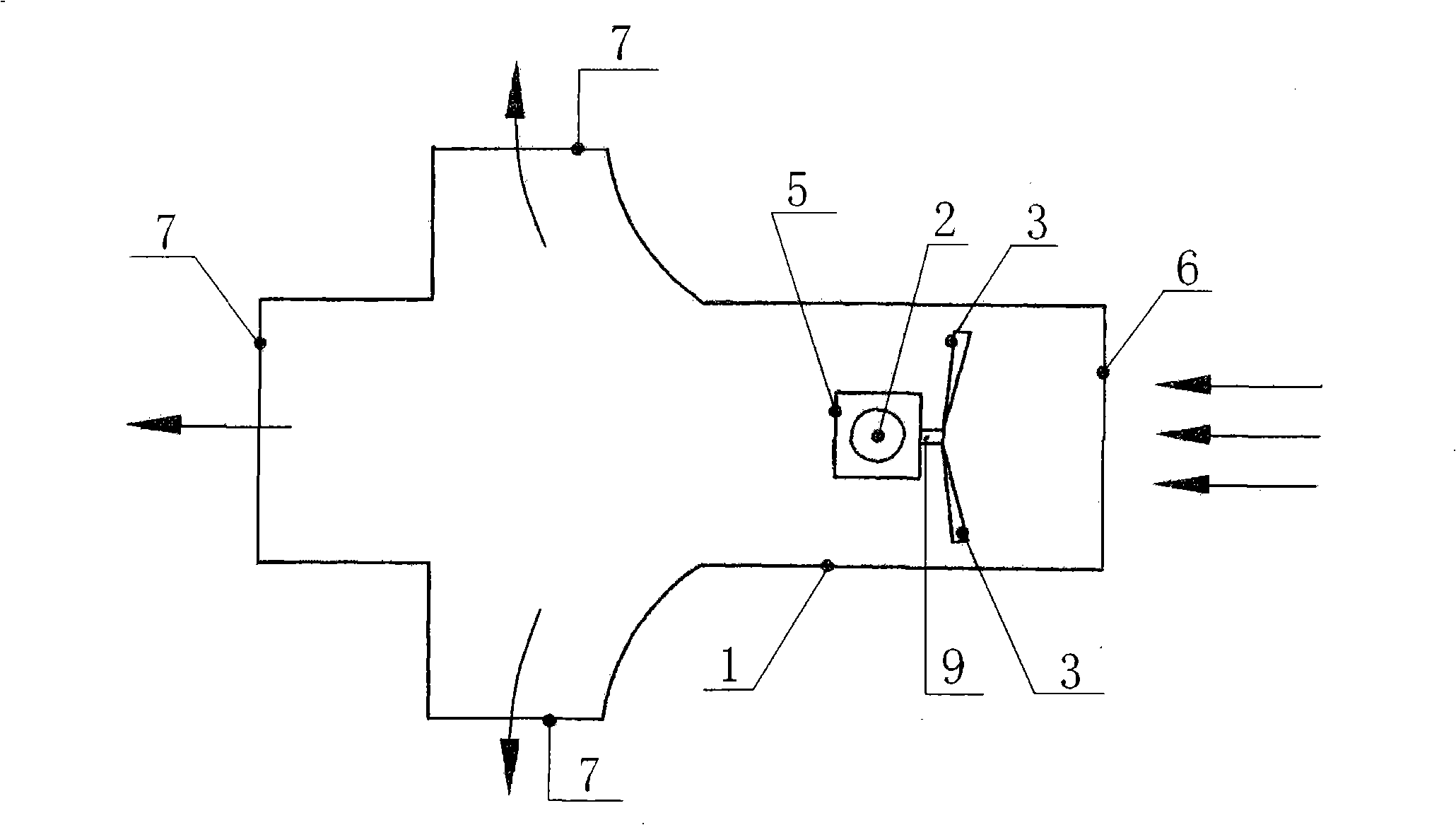 Wind stream engine, wind stream generator and uses thereof