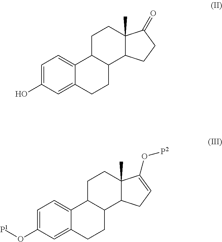 Process for the production of estetrol intermediates