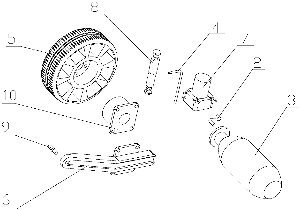 Fully-active suspension system and logistics vehicle applying same