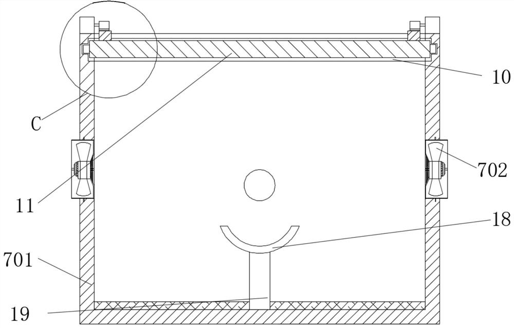 Efficient garden machine cleaning equipment and using method thereof