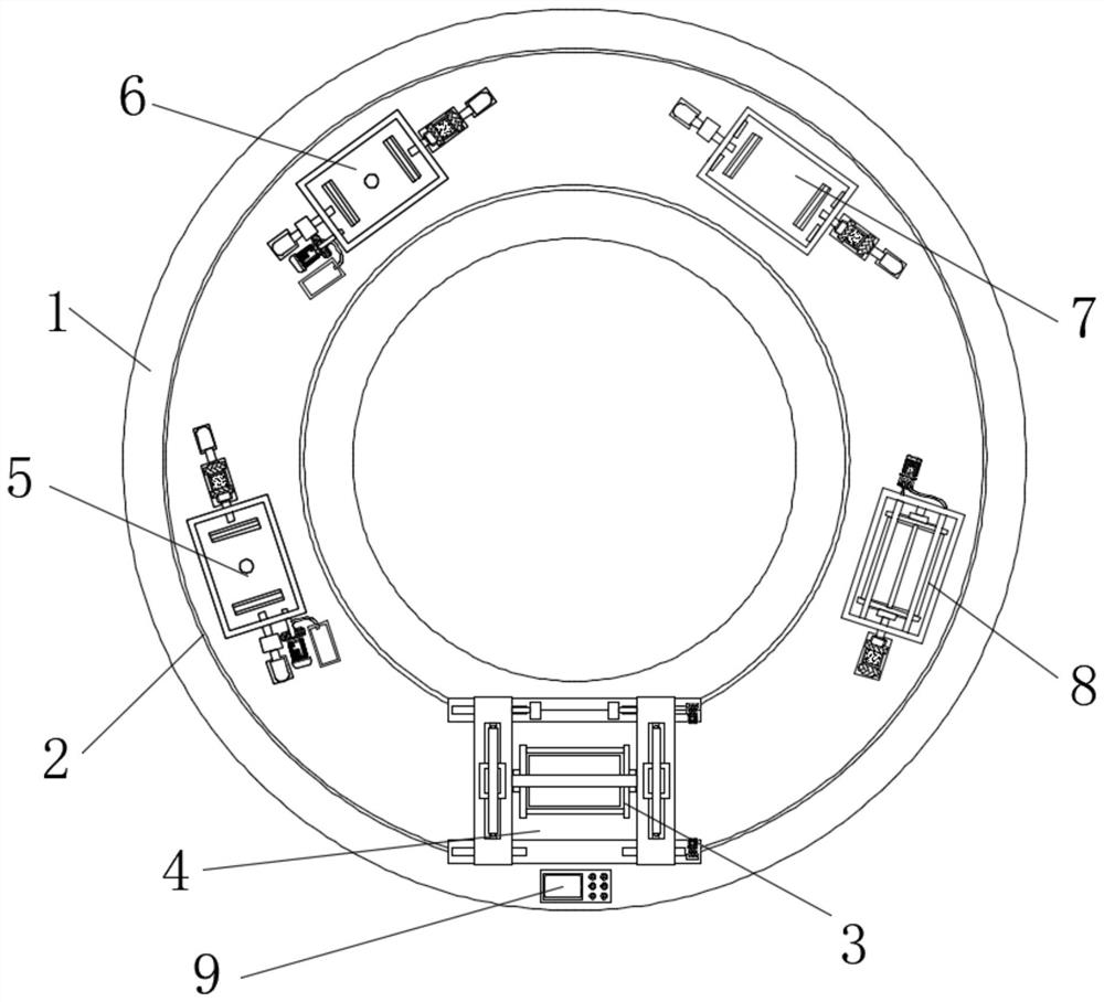 Efficient garden machine cleaning equipment and using method thereof