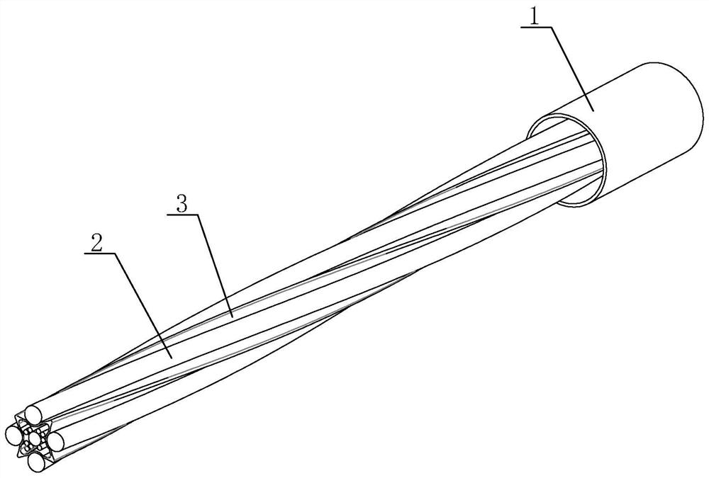 An industrial flexible cable