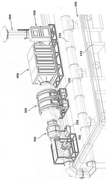 Multiphase mixing catalytic oxidation VOCs treatment method and treatment system