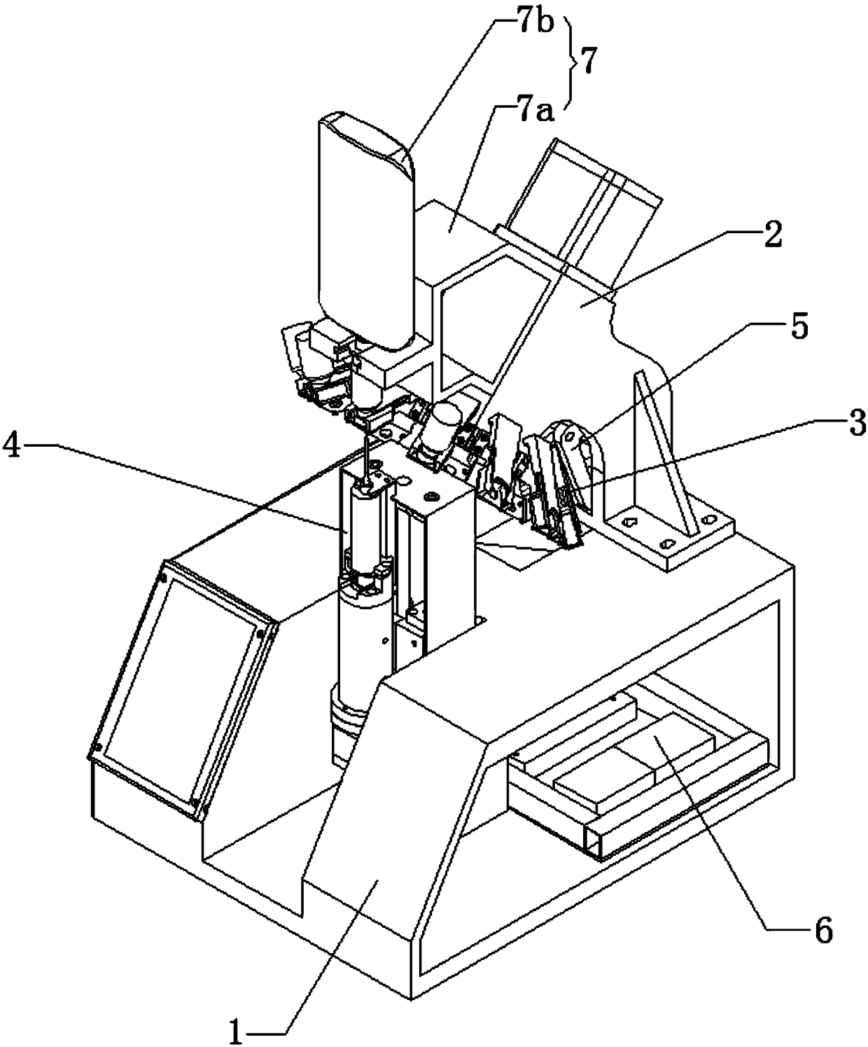 Automatic intelligent dispensing machine for medicine for injection