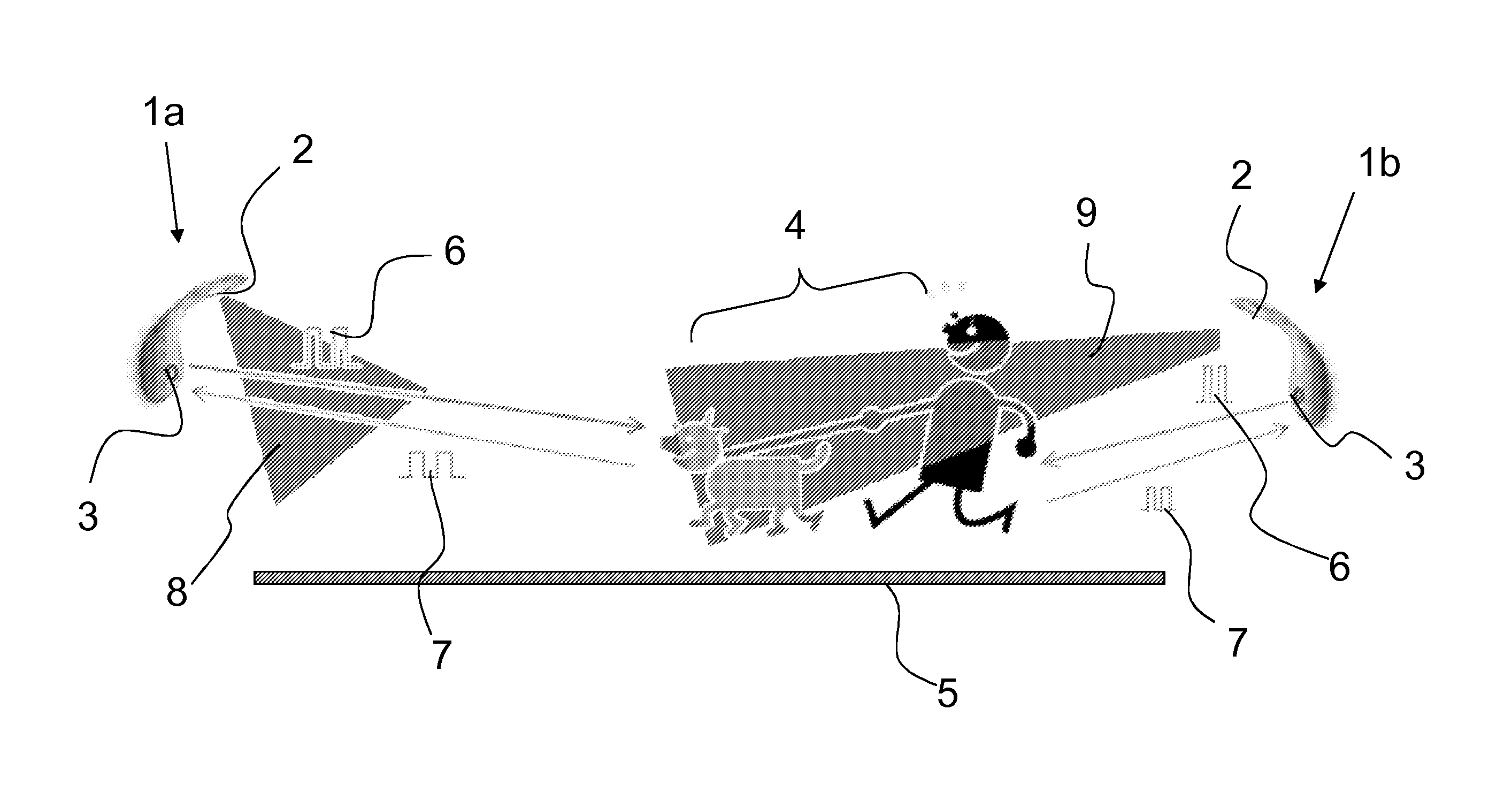 Luminaire with a sensor that varies its activation in response to the presence or absence of objects