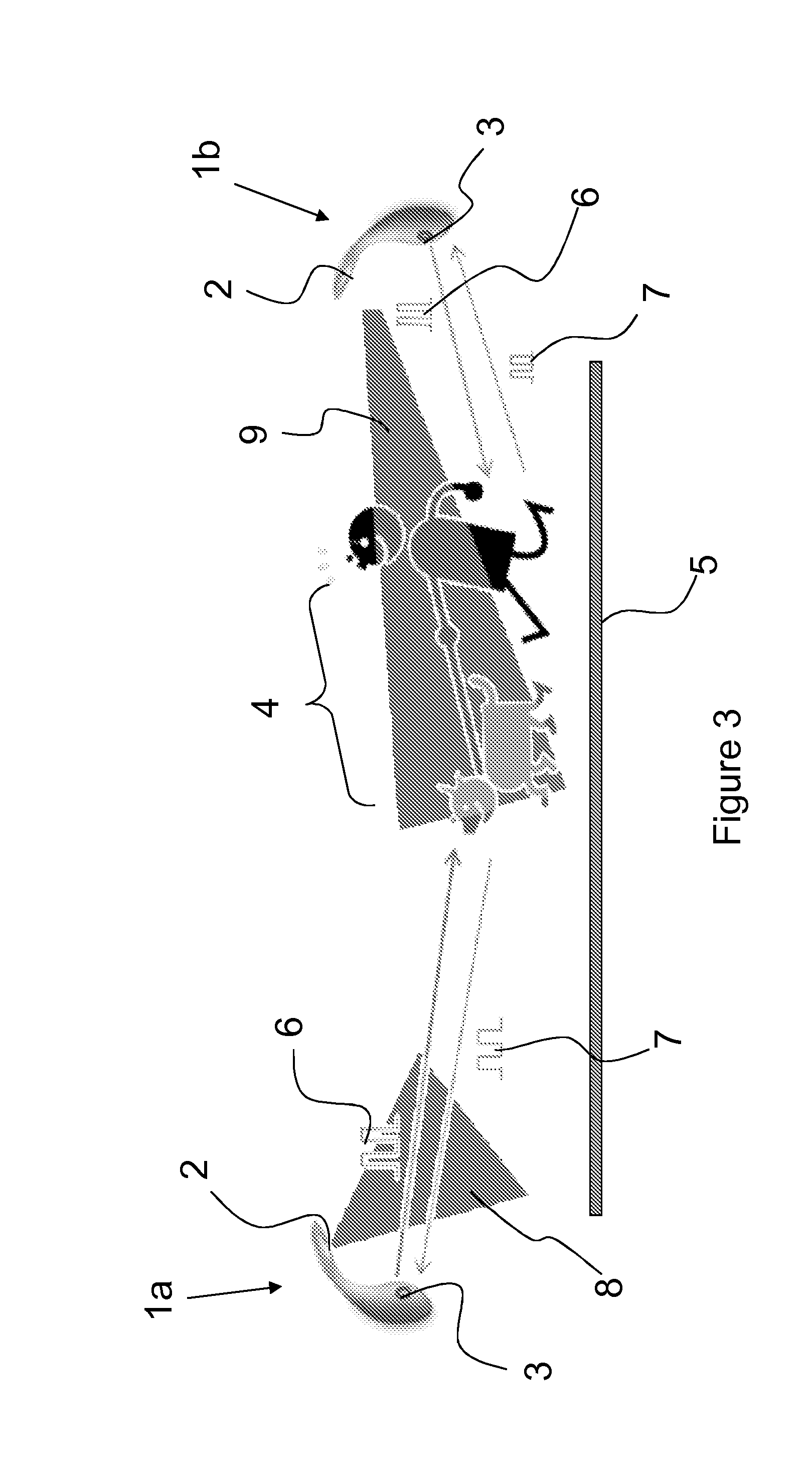 Luminaire with a sensor that varies its activation in response to the presence or absence of objects