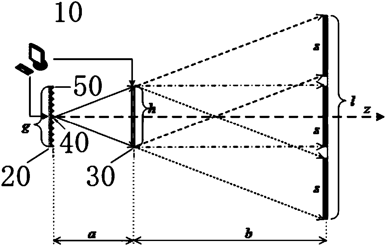 Single-emission-multi-reception terahertz aperture coding imaging device and method