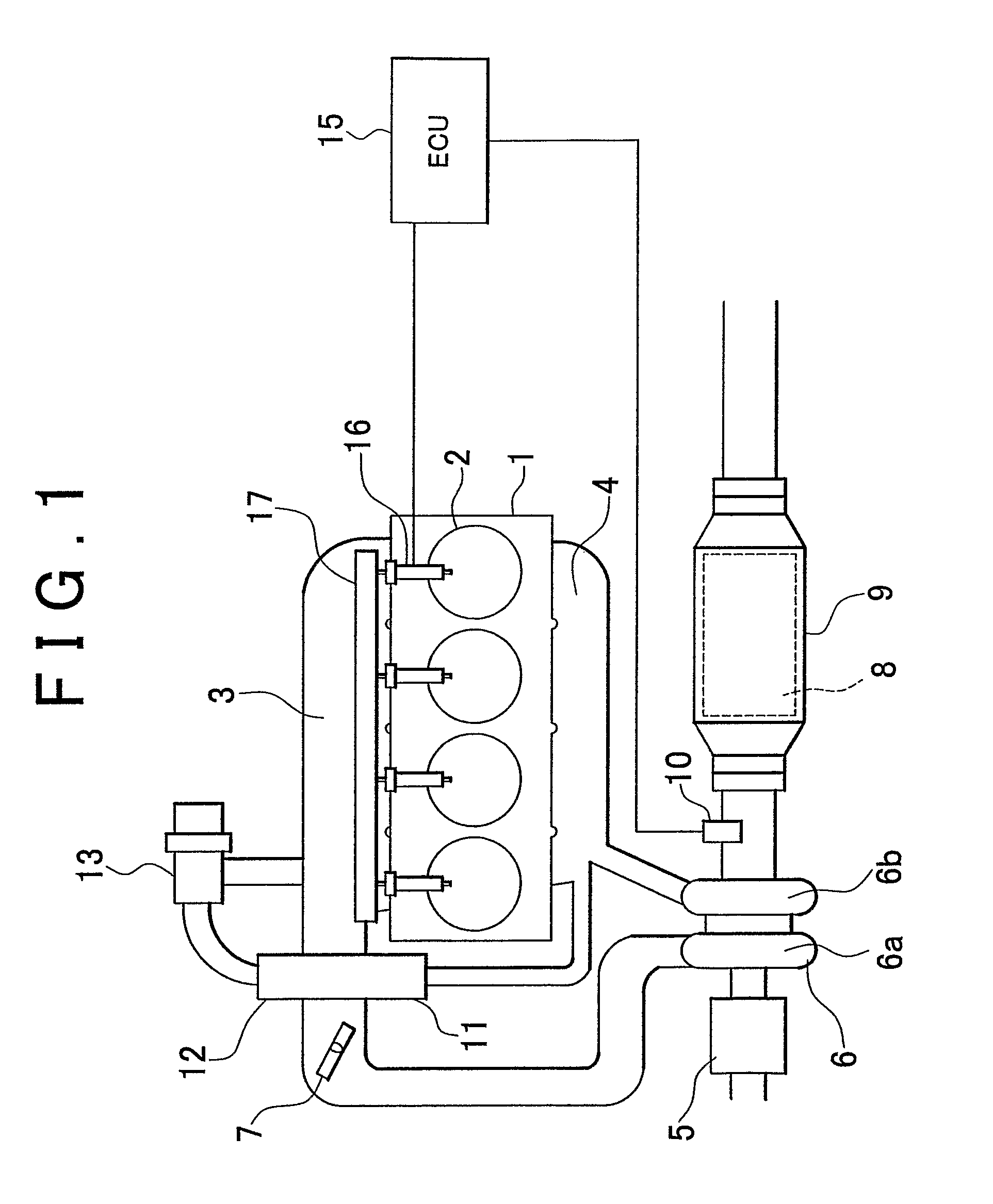 Fuel supply control method applied to exhaust gas control apparatus for internal combustion engine and exhaust gas control apparatus to which the method is applied