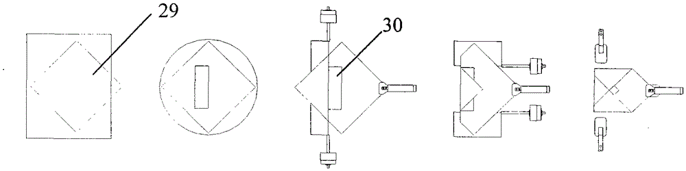 A fully automatic spring roll wrapping machine