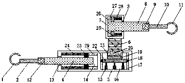 An adjustable transport machinery traction device