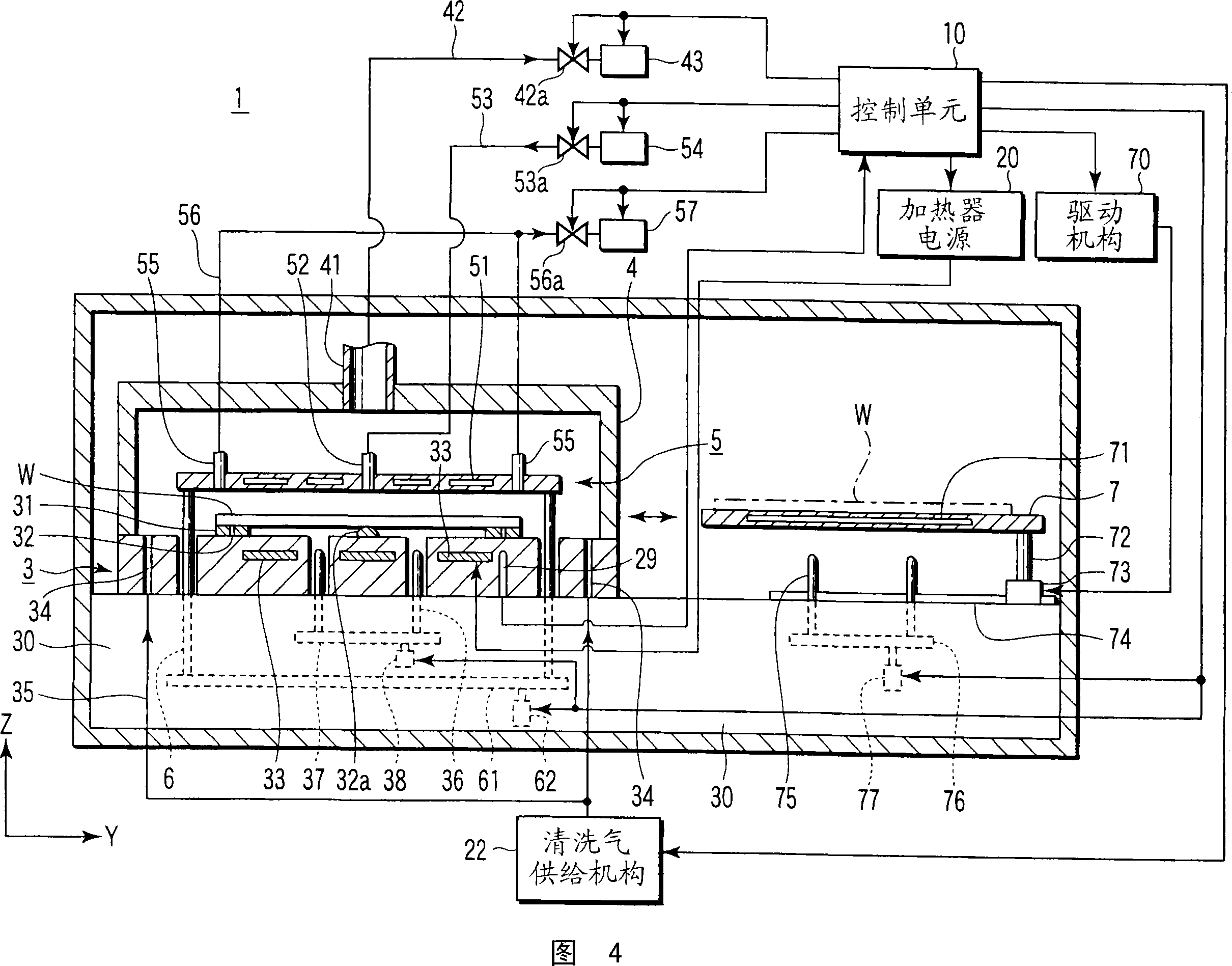 Substrate heating equipment and substrate heating method