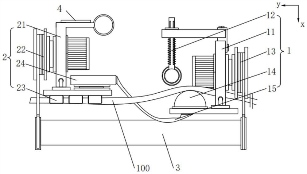 High-altitude stringing protection device