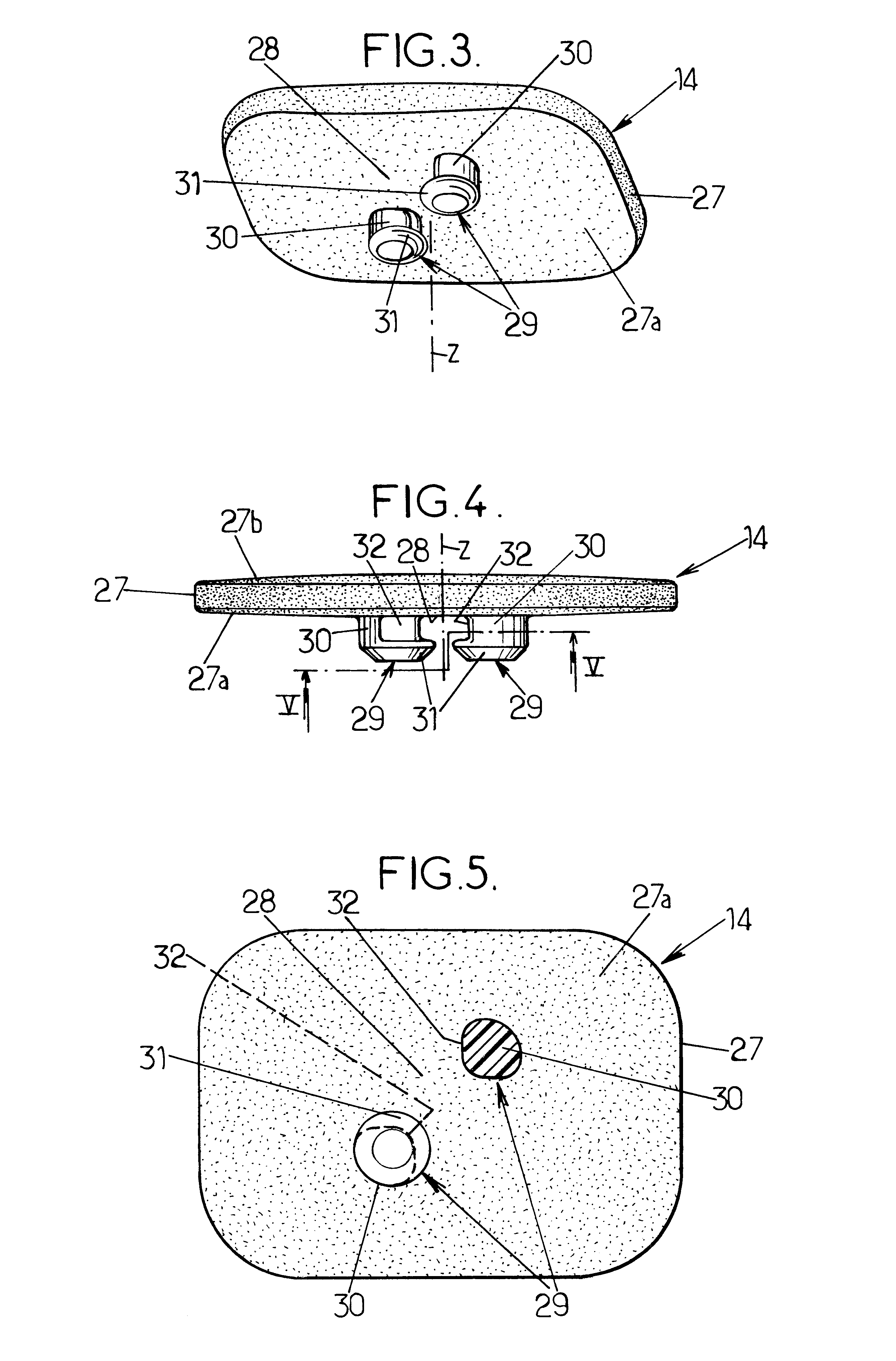 Hydraulic vibration-damping support including a clip-on decoupling flap