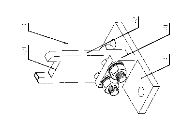 Welding mould of top frame of passenger car