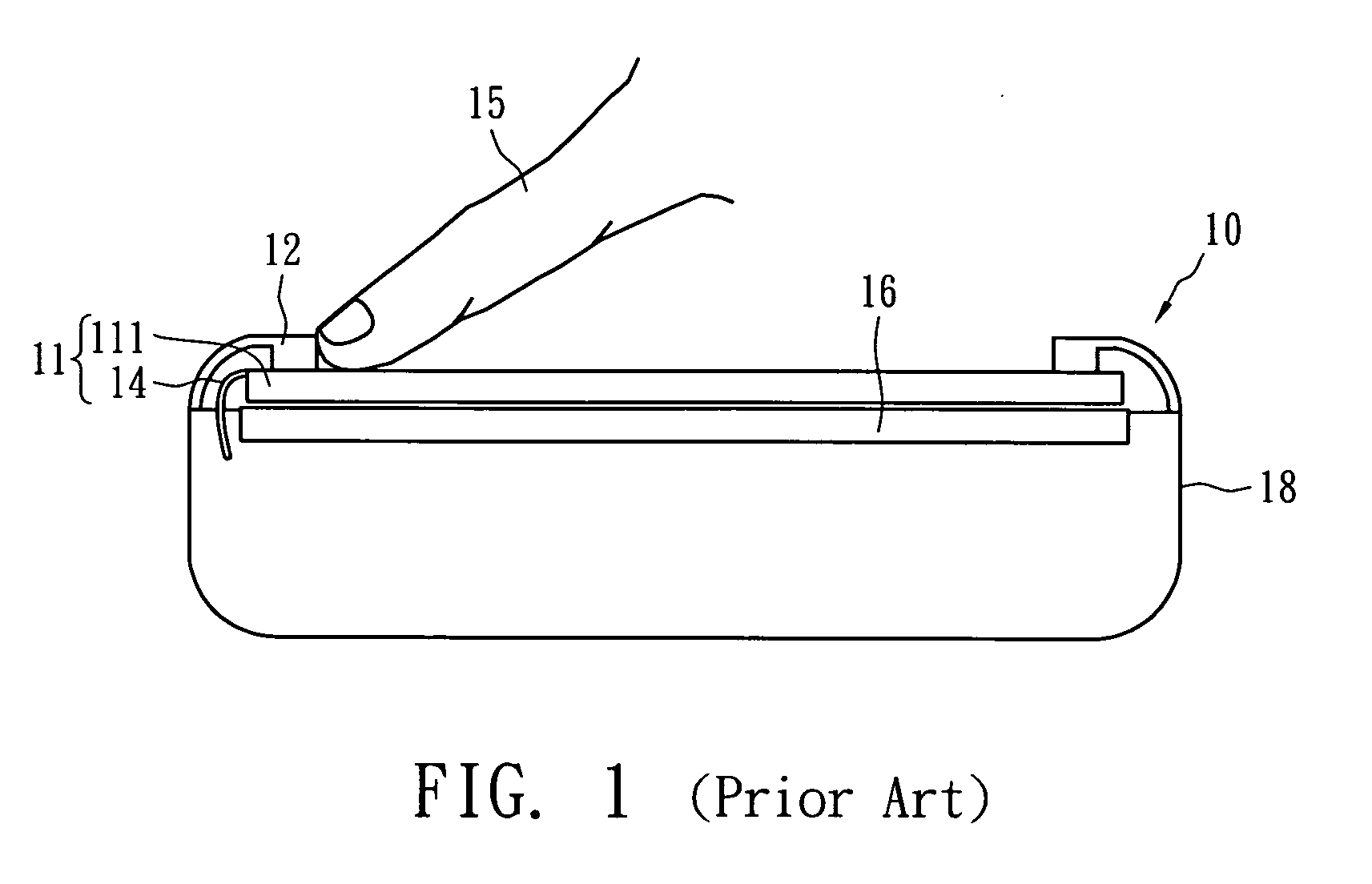 Handheld electronic apparatus and touch panel thereof