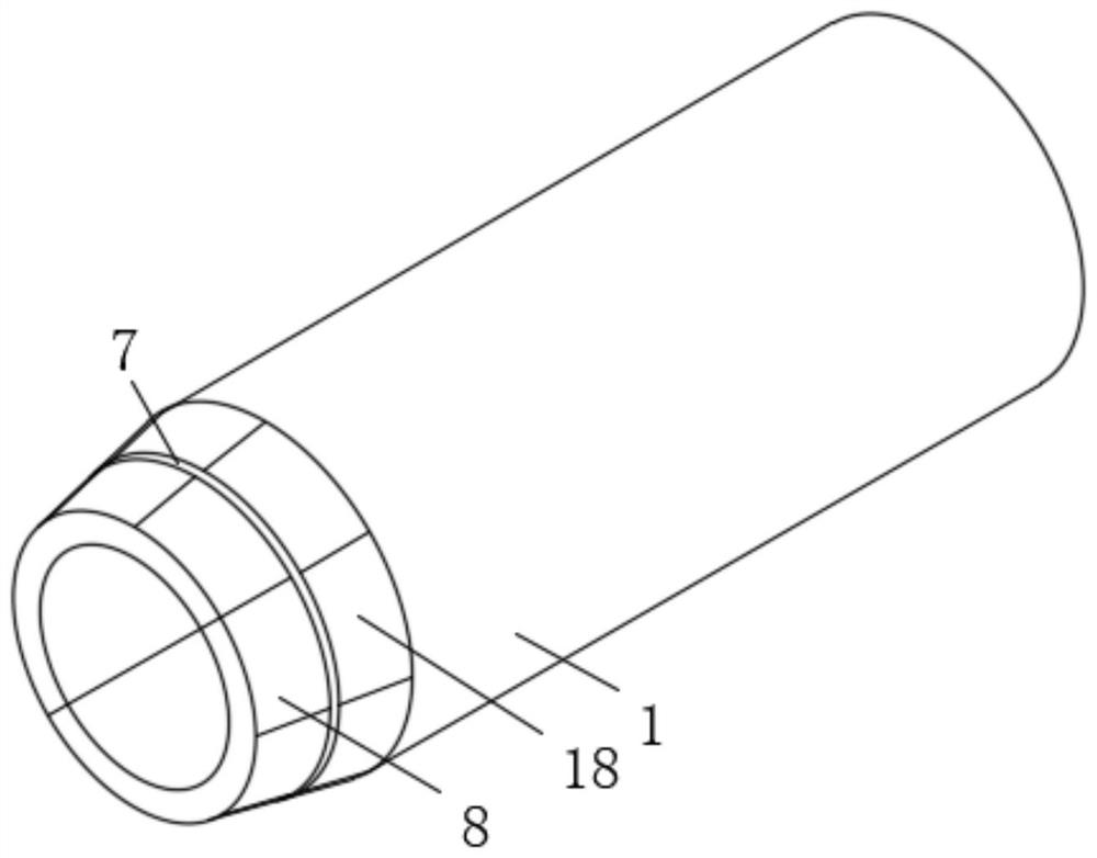 Reinforced concrete jacking pipe and processing technology thereof