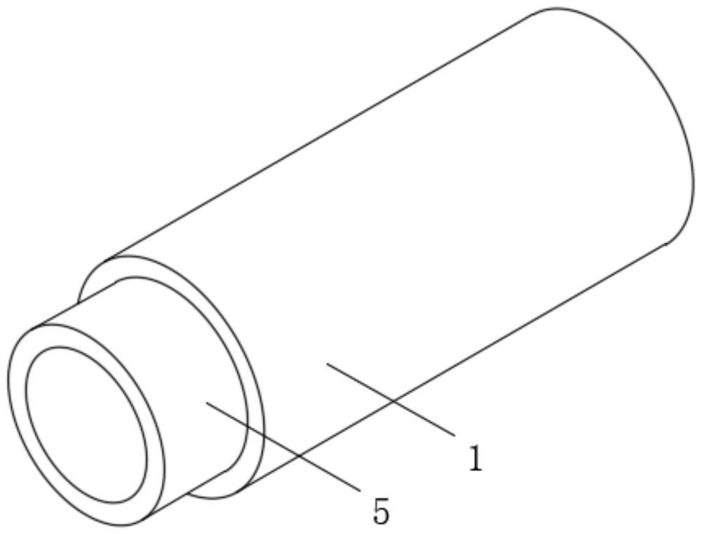 Reinforced concrete jacking pipe and processing technology thereof