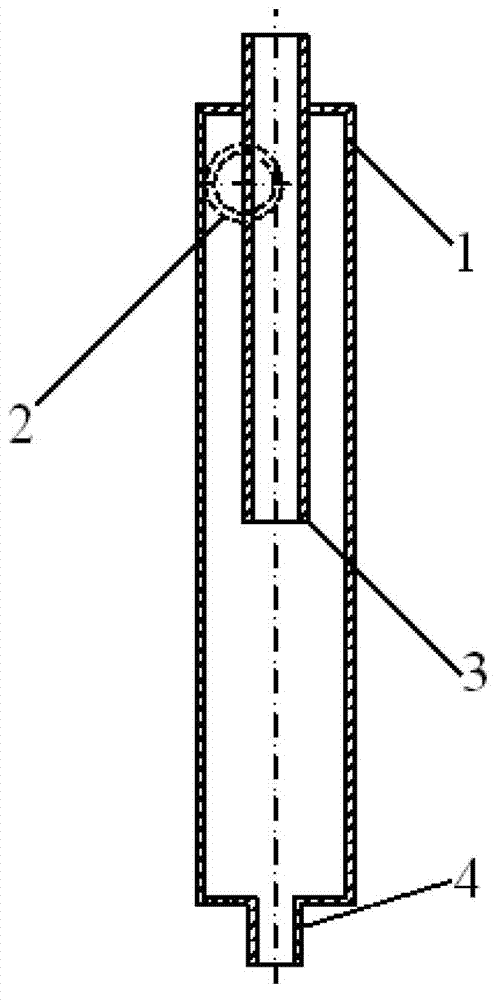 Cyclone oil-gas separator for multi-online system