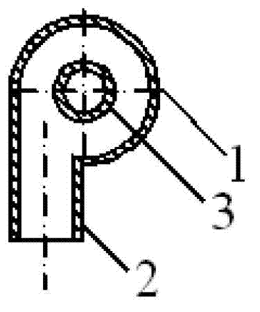 Cyclone oil-gas separator for multi-online system