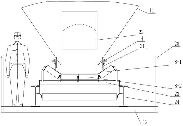 Intelligent loading hopper and method for transferring materials