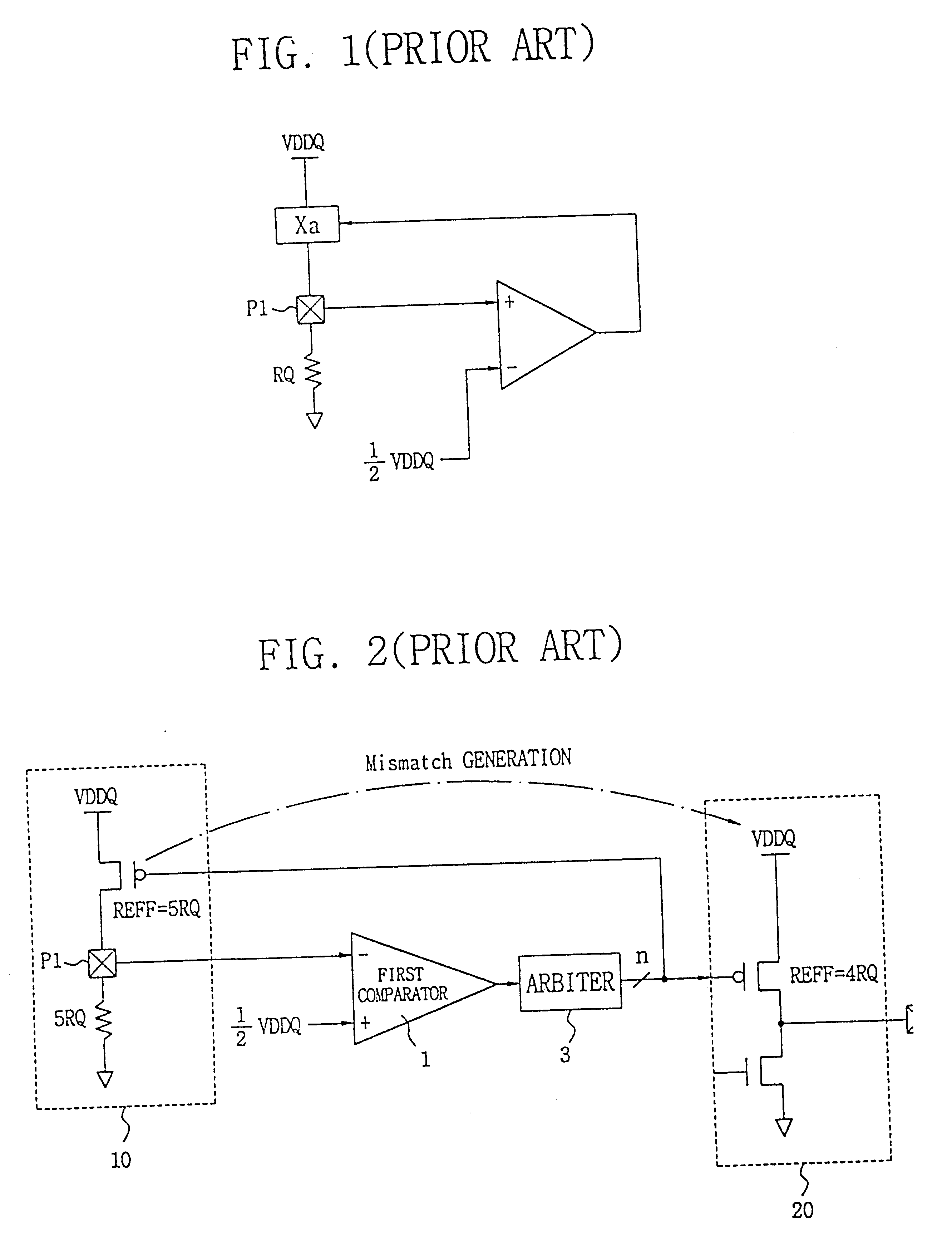 Programmable impedance control circuit