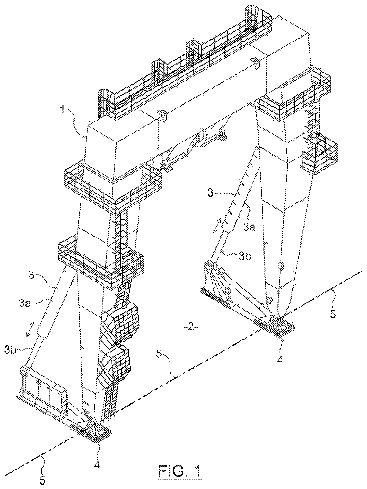 Electrohydraulic device, method, and marine vessel or platform