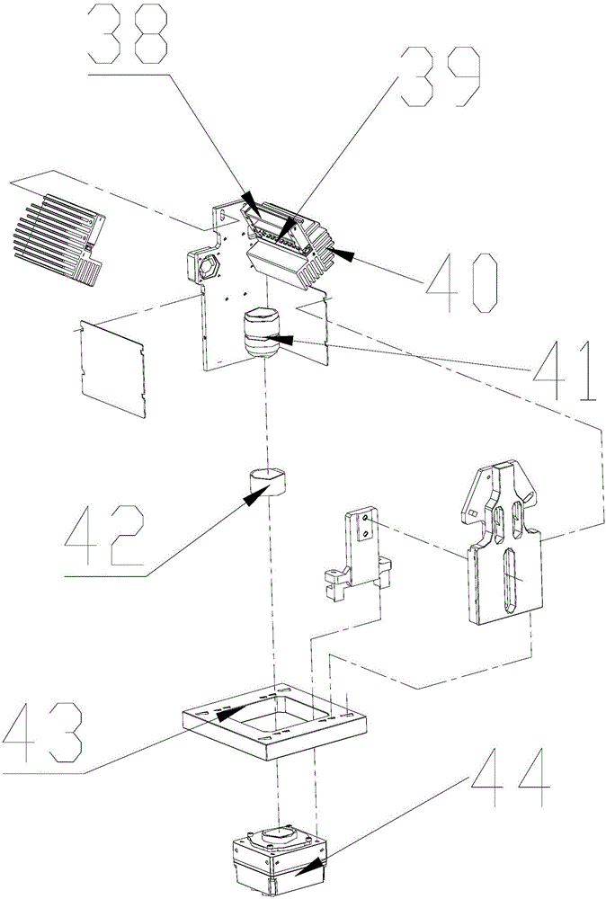 Smart surface mount system and line scanning identification method thereof