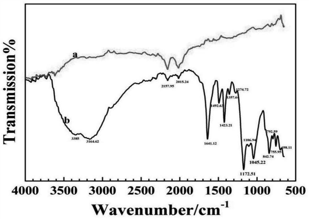 Preparation method of label-free electrochemical sensor for cardiac troponin I and detection method for CTNI