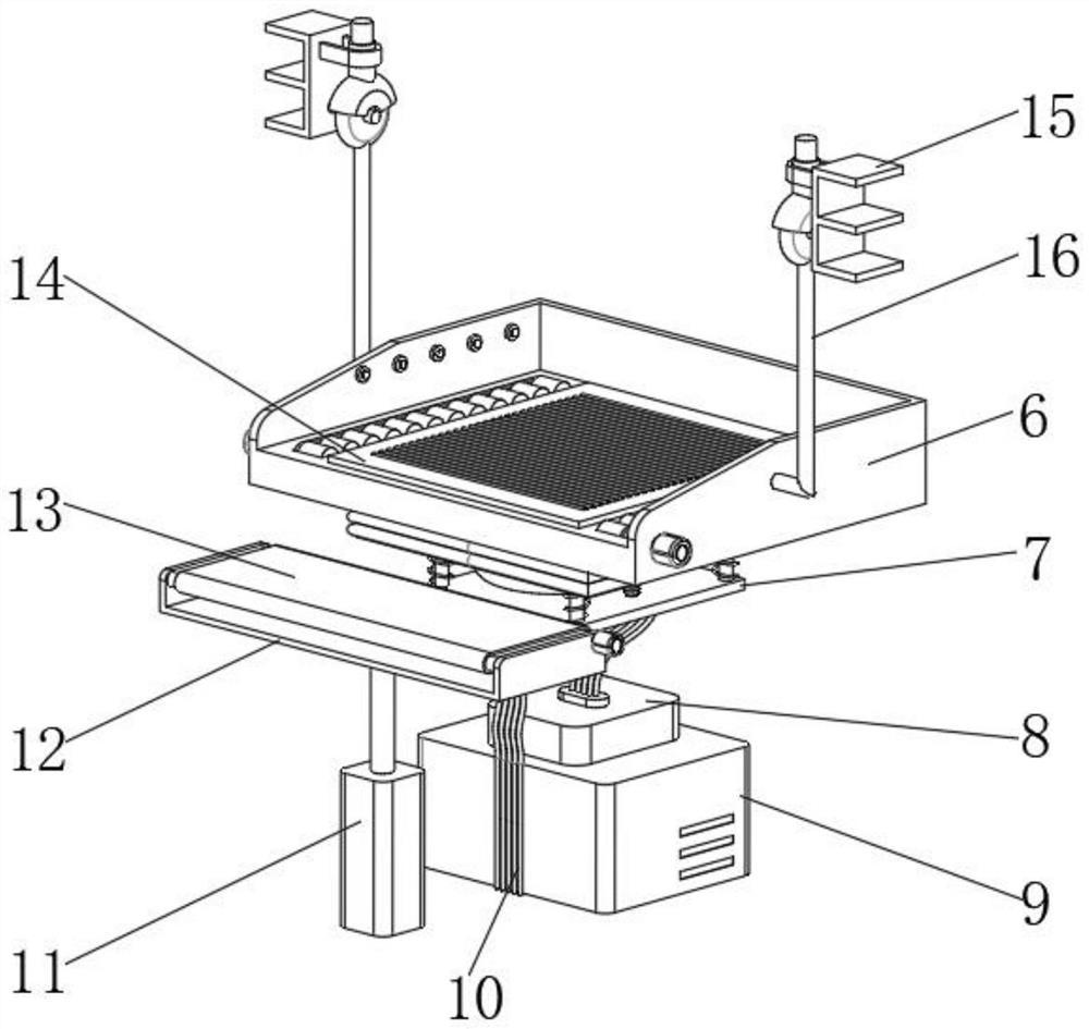 Catering service robot with visual system