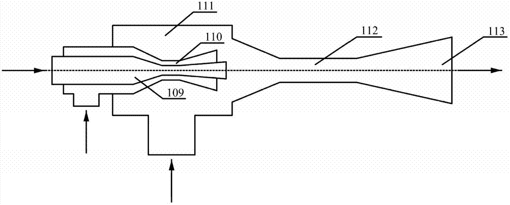 Novel compression/injection mixed refrigerating cyclic system used for double-temperature refrigerator