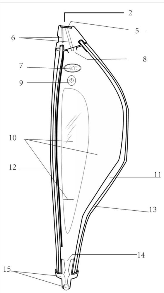 Wax painting tool used in wax printing process and application method thereof