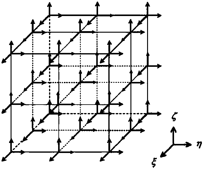 Manifold mapping algorithm based on high-and-low-order time domain spectral element method