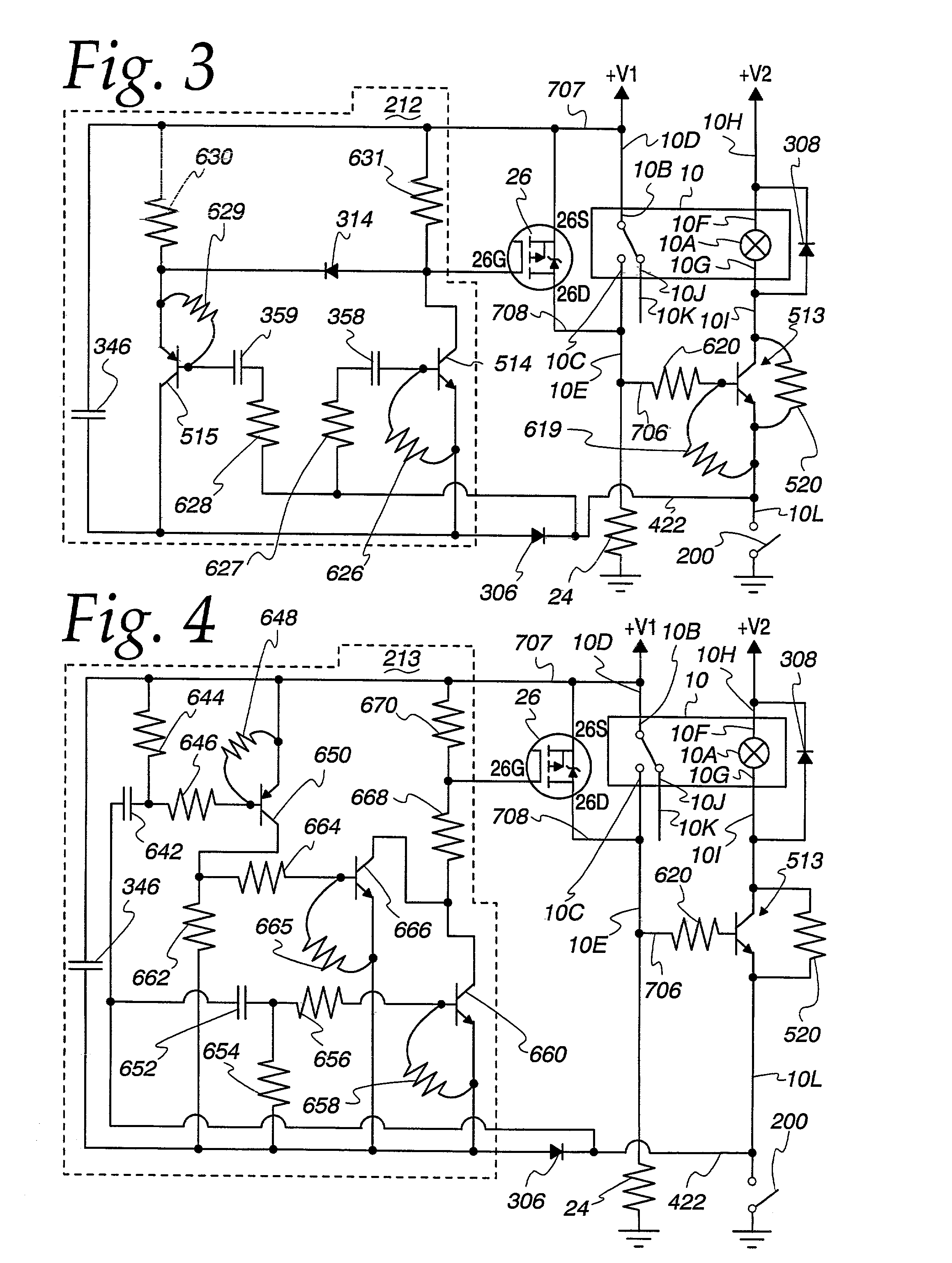 Circuit for operating voltage range extension for a relay