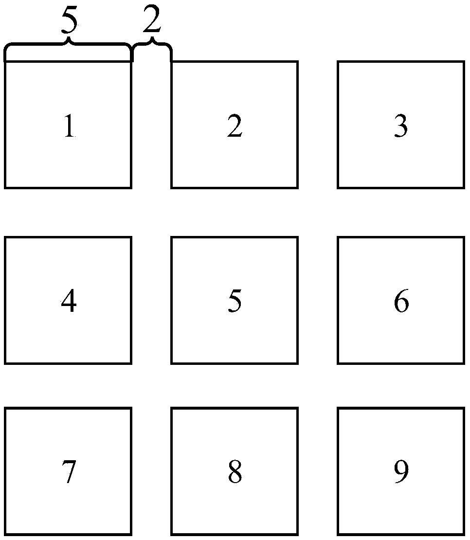 Adjustment method of splicing type scanning imaging equipment and splicing type scanning imaging equipment